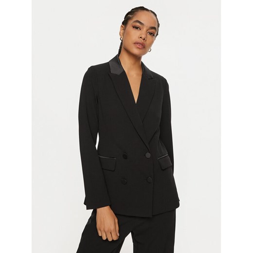 ViCOLO Marynarka TS0094 Czarny Regular Fit ze sklepu MODIVO w kategorii Marynarki damskie - zdjęcie 182626235