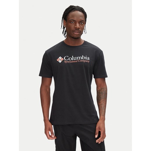 Columbia T-Shirt Csc Basic Logo™ 1680053 Czarny Regular Fit ze sklepu MODIVO w kategorii T-shirty męskie - zdjęcie 182626245