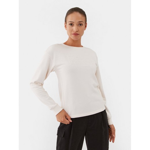 Armani Exchange Bluza 6RYM89 YJECZ 1130 Beżowy Regular Fit ze sklepu MODIVO w kategorii Bluzy damskie - zdjęcie 182626287