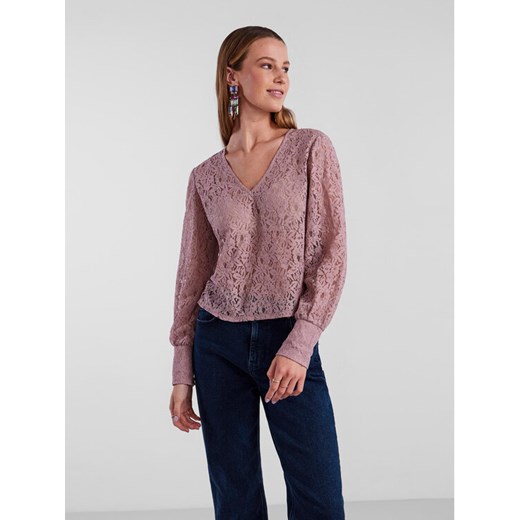 Pieces Bluzka 17135411 Różowy Regular Fit ze sklepu MODIVO w kategorii Bluzki damskie - zdjęcie 182626369