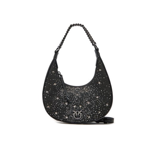 PINKO Torebka Brioche Hobo Mini AI 24-25 PLTT 101433 A20F Czarny ze sklepu MODIVO w kategorii Listonoszki - zdjęcie 182626416