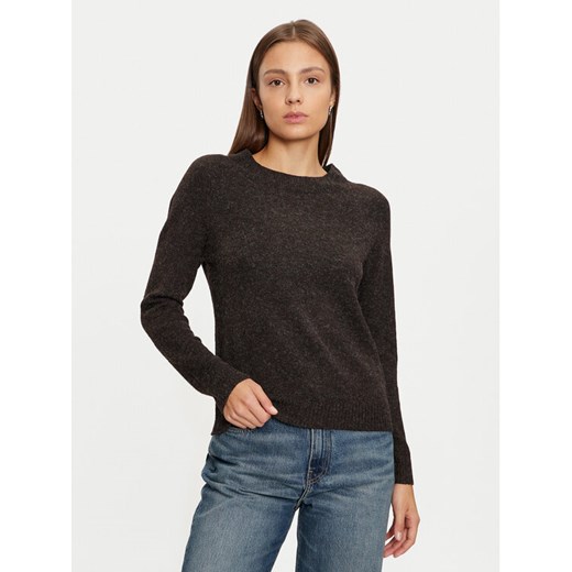 Vero Moda Sweter Doffy 10201022 Brązowy Regular Fit ze sklepu MODIVO w kategorii Swetry damskie - zdjęcie 182626515