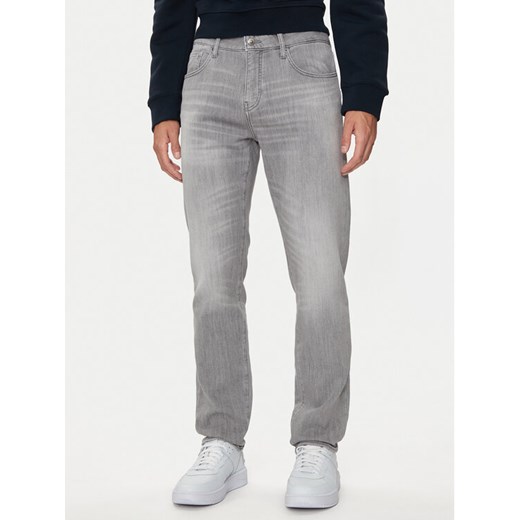 Armani Exchange Jeansy 6DZJ13 Z3TTZ 0903 Szary Slim Fit ze sklepu MODIVO w kategorii Jeansy męskie - zdjęcie 182626518