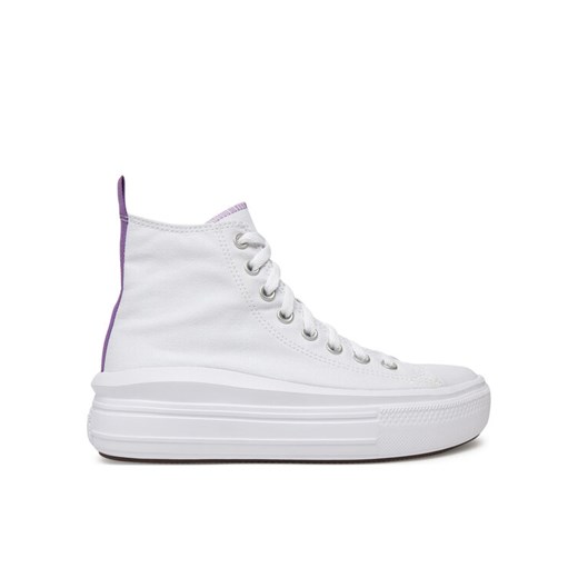 Converse Trampki CHUCK TAYLOR ALL STAR MOVE PLATFORM A03667C Biały ze sklepu MODIVO w kategorii Trampki dziecięce - zdjęcie 182626529