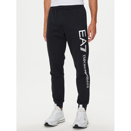 EA7 Emporio Armani Spodnie dresowe 8NPPC3 PJ05Z 0544 Granatowy Slim Fit ze sklepu MODIVO w kategorii Spodnie męskie - zdjęcie 182626538
