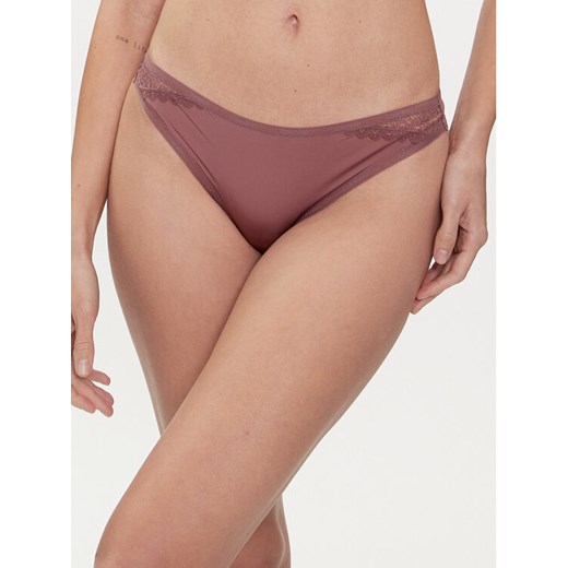 Calvin Klein Underwear Figi brazylijskie 000QF5152E Różowy ze sklepu MODIVO w kategorii Majtki damskie - zdjęcie 182626539