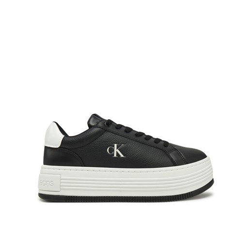 Calvin Klein Jeans Sneakersy YW0YW01766 Czarny ze sklepu MODIVO w kategorii Buty sportowe damskie - zdjęcie 182626658