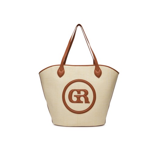 Gino Rossi Torebka TYLO-V Beżowy ze sklepu MODIVO w kategorii Torby Shopper bag - zdjęcie 182626708