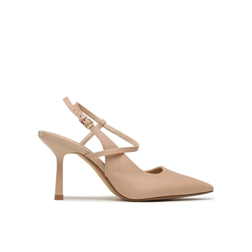 Aldo Sandały Brunette 13439390 Écru ze sklepu MODIVO w kategorii Klapki damskie - zdjęcie 182626777
