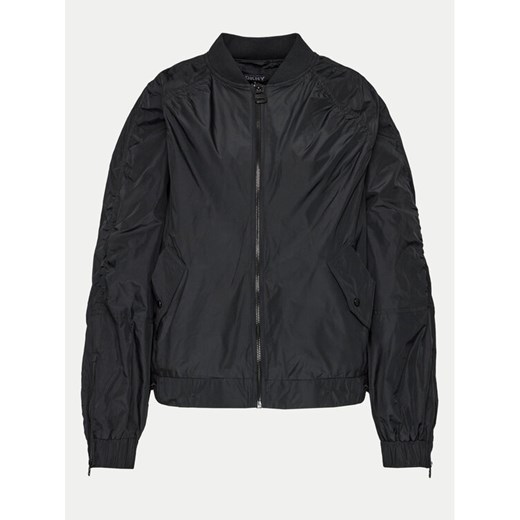 DKNY Kurtka bomber P4AC7W19 Czarny Regular Fit ze sklepu MODIVO w kategorii Kurtki damskie - zdjęcie 182626805