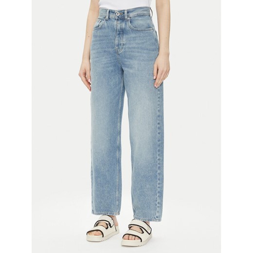 Pepe Jeans Jeansy PL204739 Niebieski Loose Fit ze sklepu MODIVO w kategorii Jeansy damskie - zdjęcie 182626837