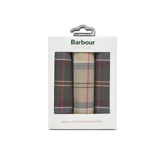 Barbour Zestaw 3 chusteczek MAC0010TA11 Zielony ze sklepu MODIVO w kategorii Szaliki męskie - zdjęcie 182626849