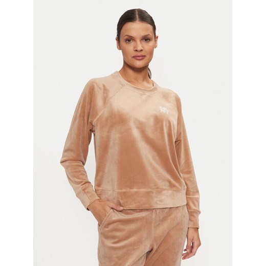 DKNY Bluza DP4T1057 Beżowy Regular Fit ze sklepu MODIVO w kategorii Bluzy damskie - zdjęcie 182626876