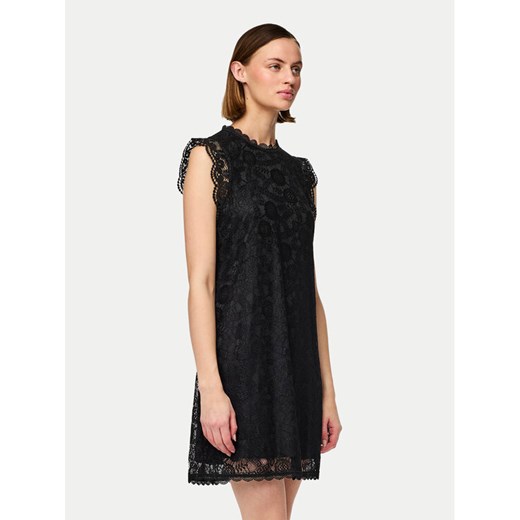 Pieces Sukienka codzienna Olline 17146419 Czarny Regular Fit ze sklepu MODIVO w kategorii Sukienki - zdjęcie 182626878