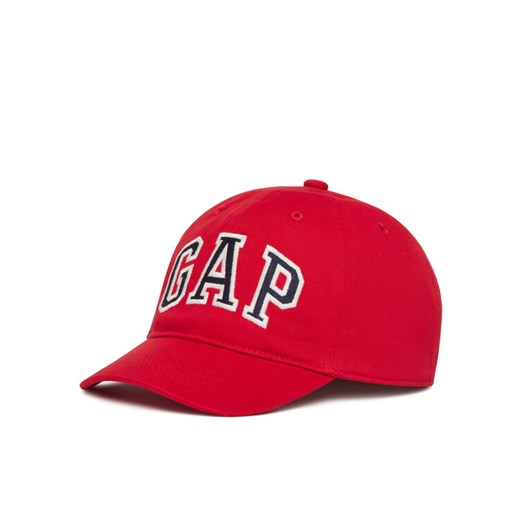 Gap Czapka z daszkiem 646656-00 Czerwony ze sklepu MODIVO w kategorii Czapki dziecięce - zdjęcie 182626908