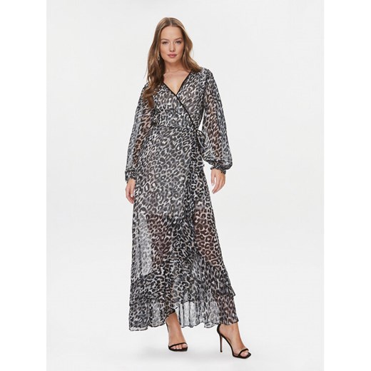 Guess Sukienka codzienna Felisia W4RK24 WFX02 Złoty Regular Fit ze sklepu MODIVO w kategorii Sukienki - zdjęcie 182626936