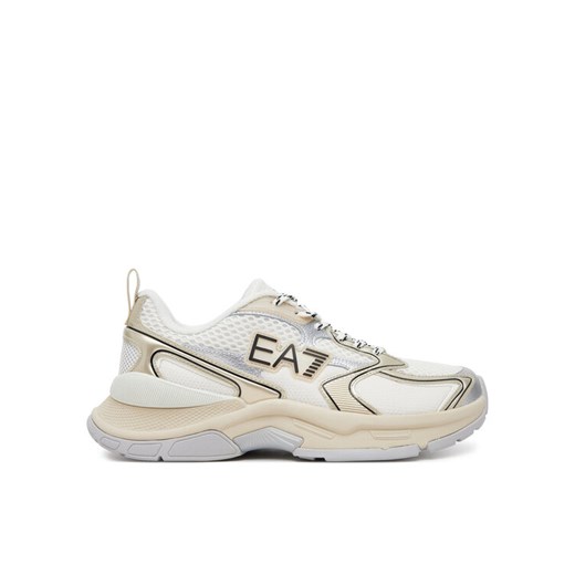 EA7 Emporio Armani Sneakersy X8X249 XK446 D141 Biały ze sklepu MODIVO w kategorii Buty sportowe damskie - zdjęcie 182626959
