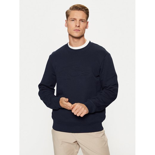 Lacoste Bluza SH3595 Granatowy Classic Fit ze sklepu MODIVO w kategorii Bluzy męskie - zdjęcie 182626998