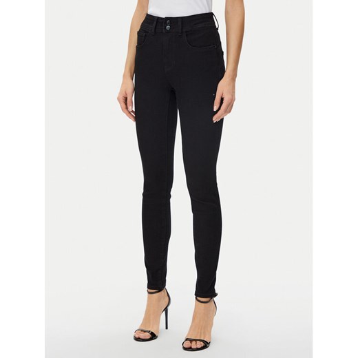 Guess Jeansy W5RA34 D5LM1 Czarny Slim Fit ze sklepu MODIVO w kategorii Jeansy damskie - zdjęcie 182627029