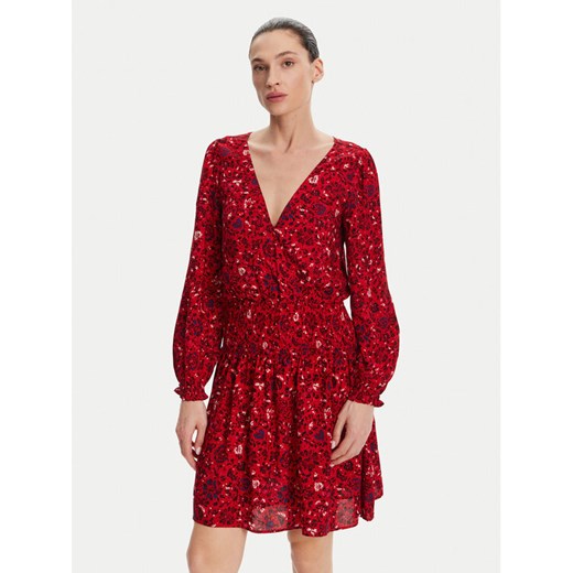 Pepe Jeans Sukienka codzienna Cecile PL953669 Czerwony Regular Fit ze sklepu MODIVO w kategorii Sukienki - zdjęcie 182627039