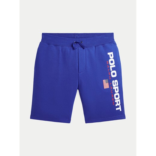 Polo Ralph Lauren Szorty sportowe 323969028002 Niebieski Regular Fit ze sklepu MODIVO w kategorii Spodenki chłopięce - zdjęcie 182627088
