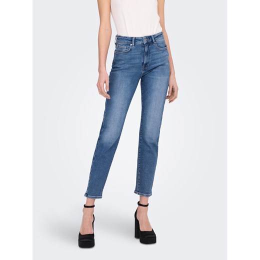ONLY Jeansy Emily 15283925 Niebieski Skinny Fit ze sklepu MODIVO w kategorii Jeansy damskie - zdjęcie 182627155