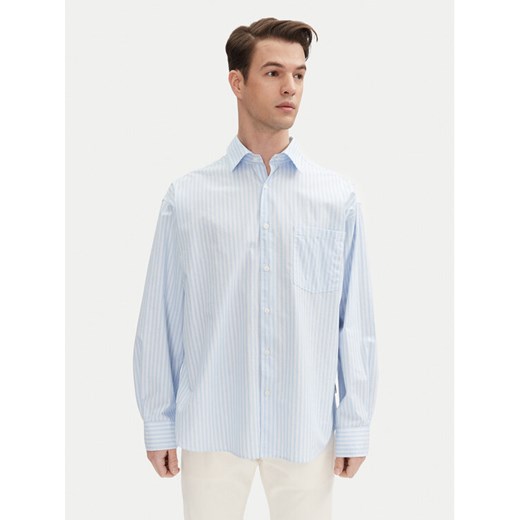 Jack&Jones Koszula Atlas 12271085 Błękitny Wide Fit ze sklepu MODIVO w kategorii Koszule męskie - zdjęcie 182627156