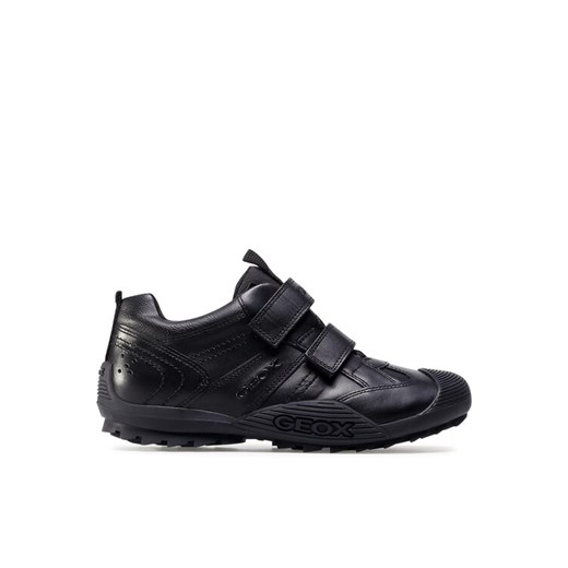 Geox Sneakersy J Savage A J0424A 00043 C9999 D Czarny ze sklepu MODIVO w kategorii Półbuty dziecięce - zdjęcie 182627196