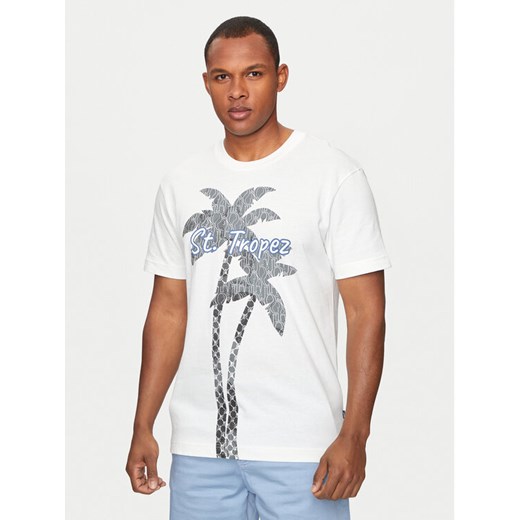 JOOP! T-Shirt 34Bardo 30041249 Beżowy Modern Fit ze sklepu MODIVO w kategorii T-shirty męskie - zdjęcie 182627297