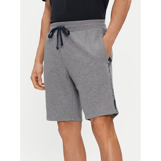 Emporio Armani Underwear Szorty sportowe 111004 4R571 14049 Szary Regular Fit ze sklepu MODIVO w kategorii Spodenki męskie - zdjęcie 182627298