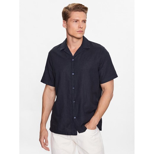 Pepe Jeans Koszula Lastingham PM307759 Granatowy Regular Fit ze sklepu MODIVO w kategorii Koszule męskie - zdjęcie 182627309