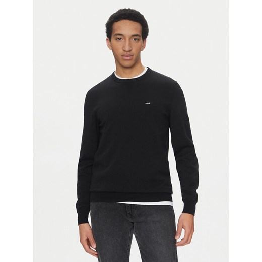 Levi's® Sweter Housemark A7207-0001 Czarny Regular Fit ze sklepu MODIVO w kategorii Swetry męskie - zdjęcie 182627328