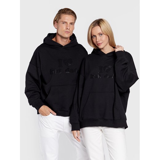 2005 Bluza Unisex Hot Dads Czarny Regular Fit ze sklepu MODIVO w kategorii Bluzy męskie - zdjęcie 182627336