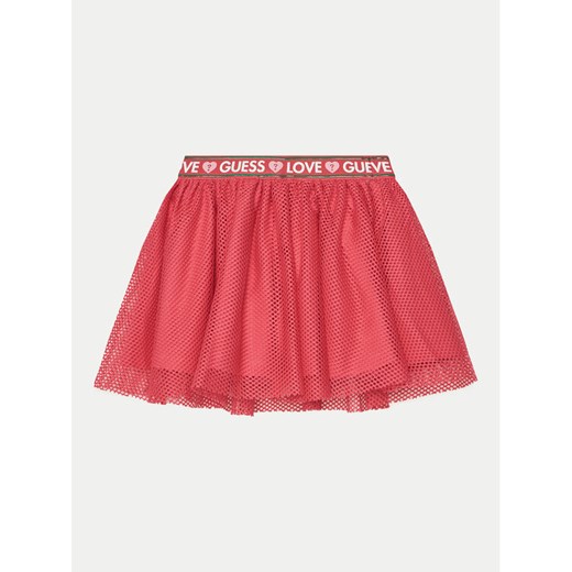 Guess Spódnica K5RD05 KACZ0 Różowy Regular Fit ze sklepu MODIVO w kategorii Spódnice dziewczęce - zdjęcie 182627337