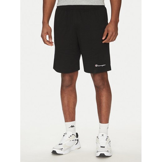 Champion Szorty sportowe 220306 Czarny Regular Fit ze sklepu MODIVO w kategorii Spodenki męskie - zdjęcie 182627426