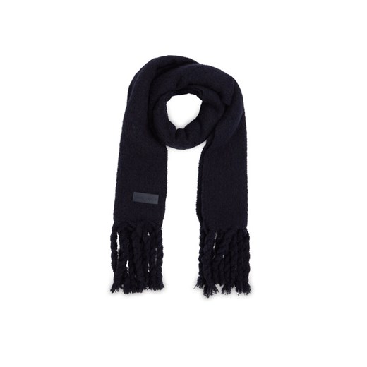 Tommy Hilfiger Szalik Tommy Twist Scarf AW0AW15530 Granatowy ze sklepu MODIVO w kategorii Szaliki i chusty damskie - zdjęcie 182627449