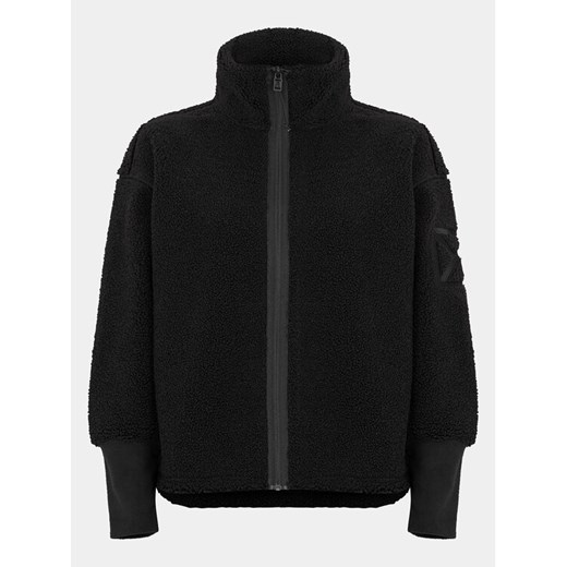 Didriksons Bluza Mella Wns Fz 2 504838 Czarny Regular Fit ze sklepu MODIVO w kategorii Bluzy damskie - zdjęcie 182627566
