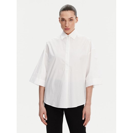 French Connection Koszula 72MZE Biały Relaxed Fit ze sklepu MODIVO w kategorii Koszule damskie - zdjęcie 182627708