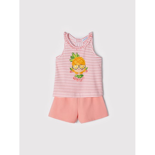 Mayoral Komplet top i spodenki 3284 Różowy Regular Fit Mayoral 8Y MODIVO