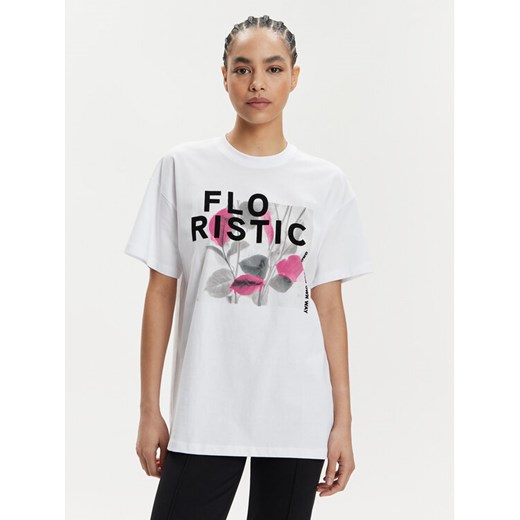 ONLY T-Shirt Pixie 15316702 Biały Regular Fit ze sklepu MODIVO w kategorii Bluzki damskie - zdjęcie 182627807