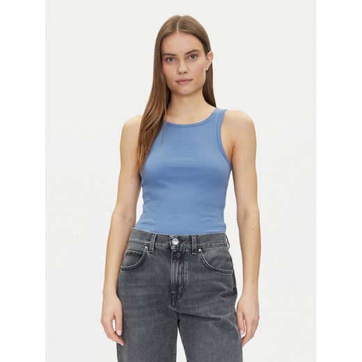 Noisy May Top Maya 27033135 Niebieski Tight Fit ze sklepu MODIVO w kategorii Bluzki damskie - zdjęcie 182627878