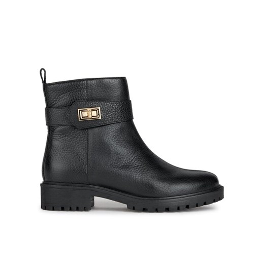 Geox Botki D Hoara D36FTA 00046 C9999 Czarny ze sklepu MODIVO w kategorii Botki - zdjęcie 182627939