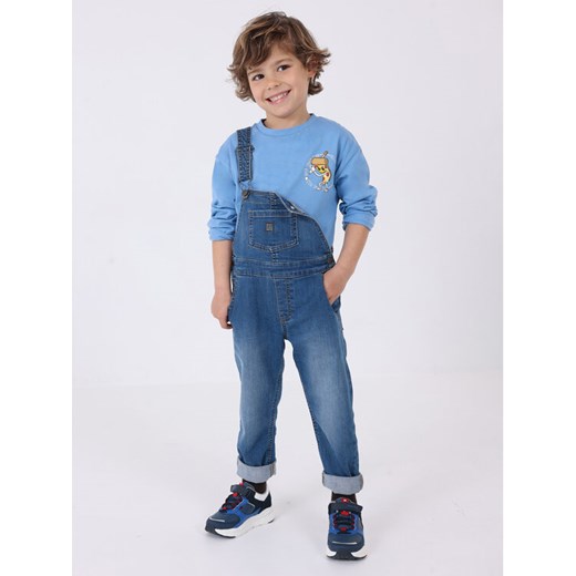 Mayoral Bluzka 4.026 Niebieski Regular Fit ze sklepu MODIVO w kategorii T-shirty chłopięce - zdjęcie 182627975
