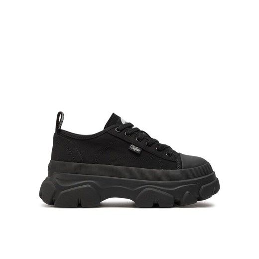 Buffalo Sneakersy Tremor Lace Up Lo 1622453 Czarny ze sklepu MODIVO w kategorii Buty sportowe damskie - zdjęcie 182628055