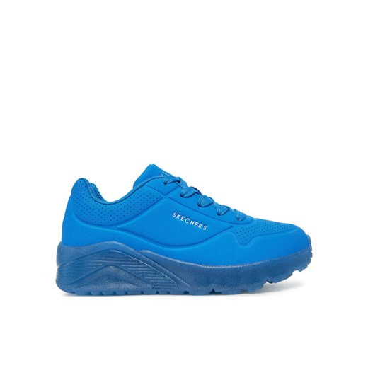 Skechers Sneakersy Uno Ice- 405770L/BLU Niebieski ze sklepu MODIVO w kategorii Buty sportowe dziecięce - zdjęcie 182628098