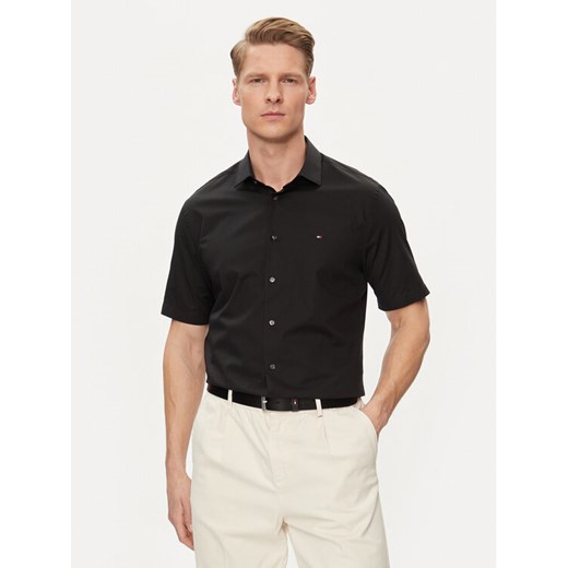 Tommy Hilfiger Koszula Core MW0MW34626 Czarny Slim Fit ze sklepu MODIVO w kategorii Koszule męskie - zdjęcie 182628147