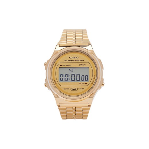 Casio Zegarek A171WEG-9AEF Złoty ze sklepu MODIVO w kategorii Zegarki - zdjęcie 182628189