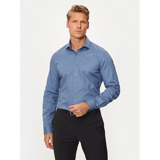 Calvin Klein Koszula K10K113546 Niebieski Regular Fit Calvin Klein 37 MODIVO