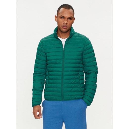 United Colors Of Benetton Kurtka przejściowa 2BA2UN028 Zielony Regular Fit ze sklepu MODIVO w kategorii Kurtki męskie - zdjęcie 182628206