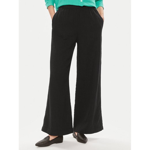 Gap Spodnie materiałowe 855967-00 Czarny Relaxed Fit ze sklepu MODIVO w kategorii Spodnie damskie - zdjęcie 182628217